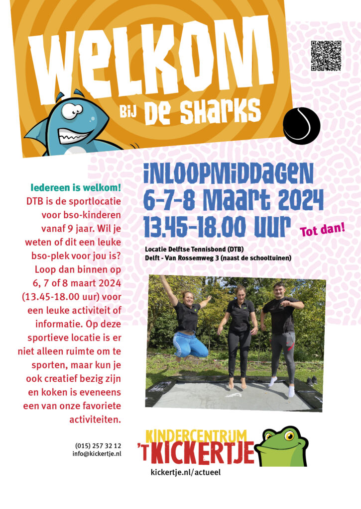Kickertje leaflet Open Dag DH 2024 A4 Sharks kopie_Tekengebied 1