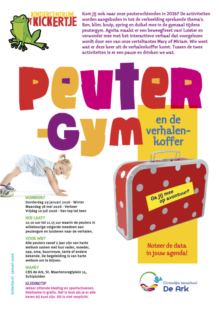 Kickertje Peutergym 1e halfjaar 2026
